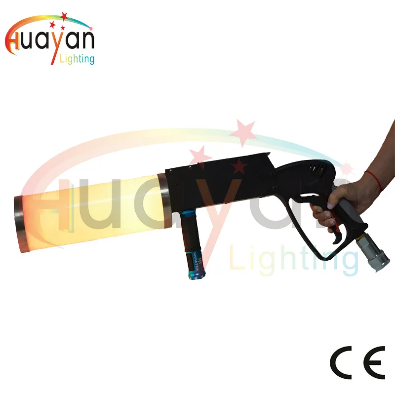 Сценический эффект LED Co2 Jet пулемет с 3 м co2 ШЛАНГ для оборудования DJ Освещение Cannon