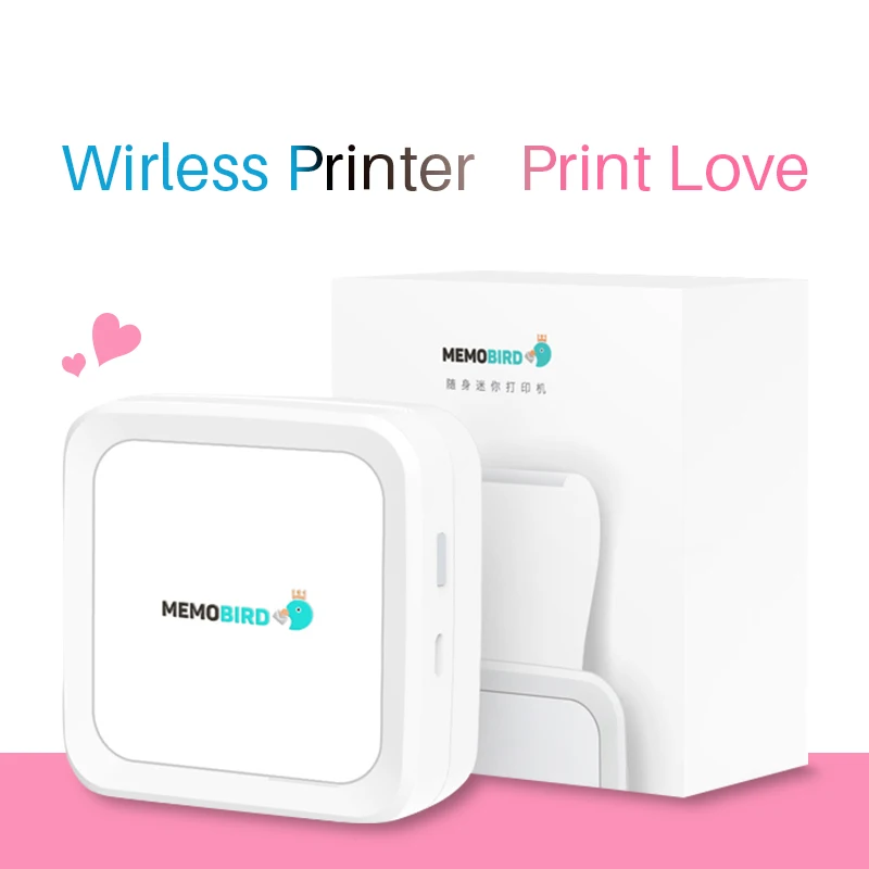 

Mini Bluetooth Wifi Pocket Printer Smallest Portable Printing Wireless Bar code Thermal Printer Electronic Smartphone Office