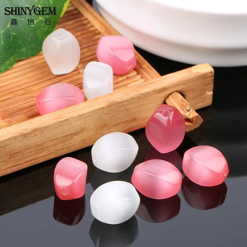 ShinyGem 8*12 мм натуральный кошачий глаз бусины очарование витая колонна