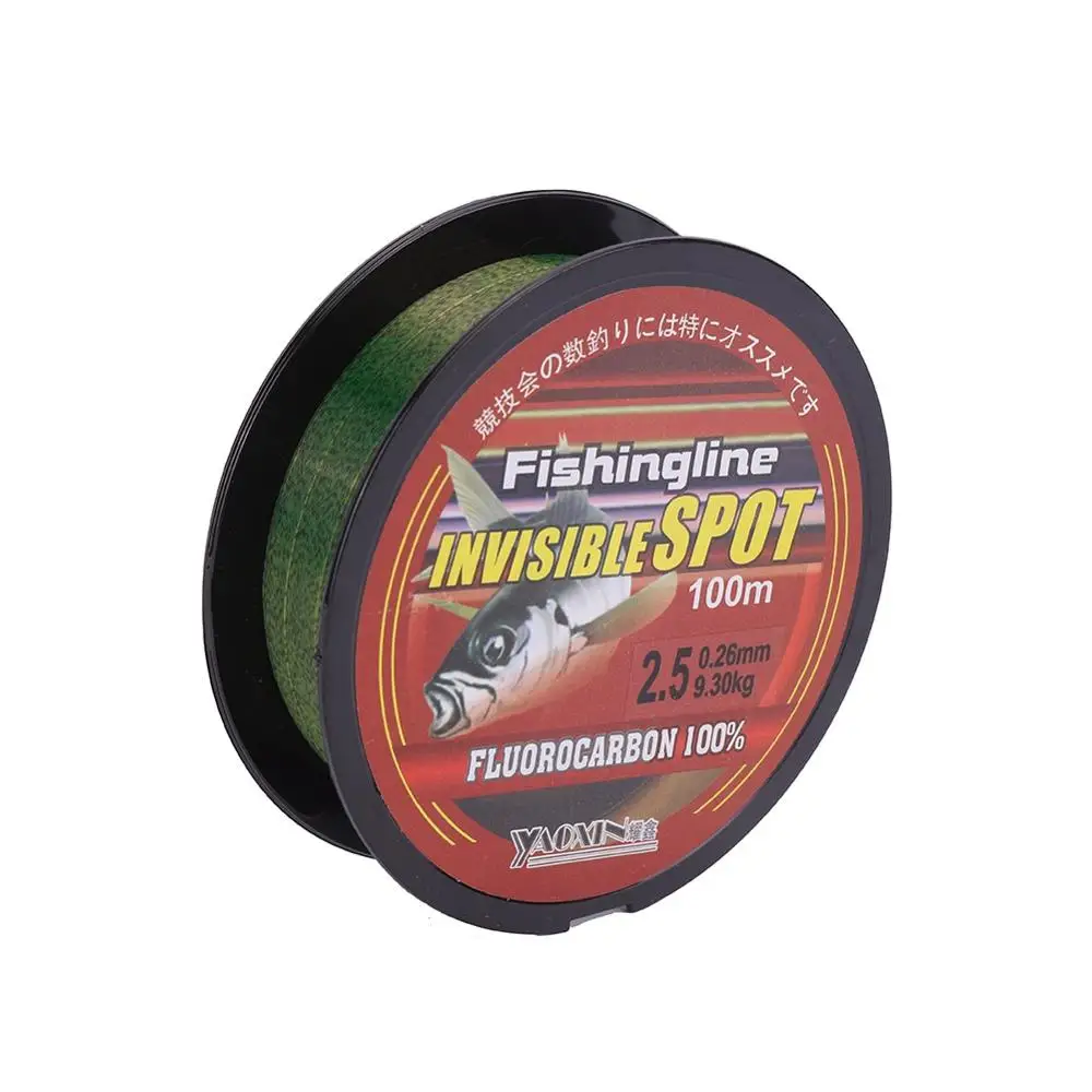 

Line multifilament 300m Wear-resistant Fishing Leader Line Super Strong Nylon Flourocarbon Coated Spotted Fishing Line