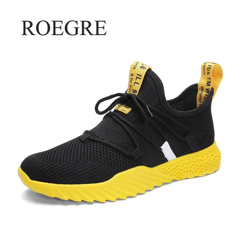 Online 2019 nuevos zapatos casuales hombres transpirables otoño verano malla Zapatos Zapatillas de moda transpirable ligero movimiento zapatos