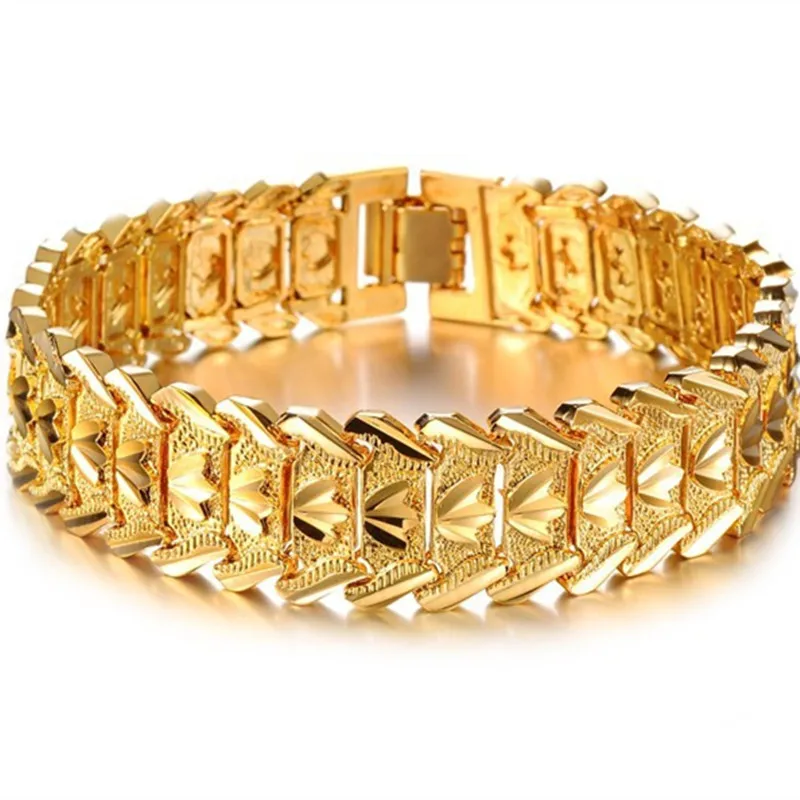 Hot Ing Fashion Accessories Male Gold Bracelet Personalized Gift Hot Ing Fashion Accessories Male Gold Bracelet Personalized Gift For Men In Charm Bracelets From Jewelry On