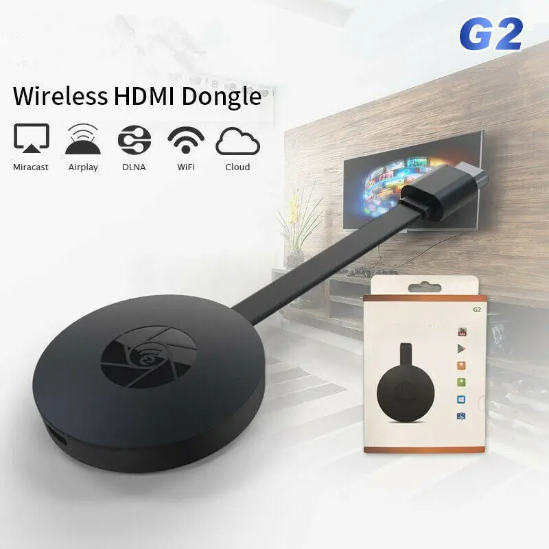 MiraScreen G2 tv Stick беспроводной HDMI электронный ключ приемник 2,4G Wifi 1080P ключ с Miracast Airplay DLNA для Android IOS Mac