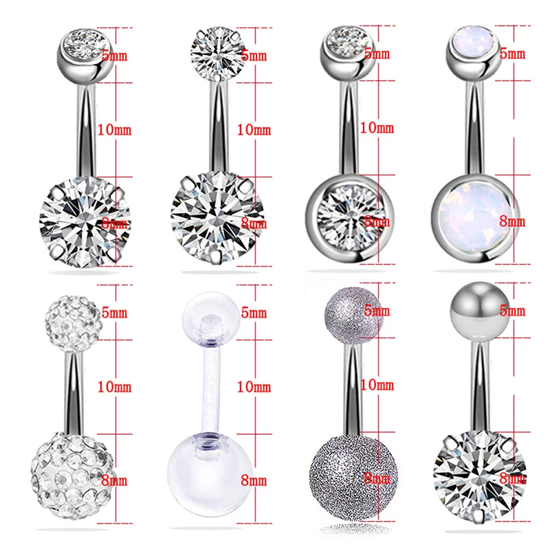 Belly Button Ring Length Chart Verified Quality clc.cet.edu