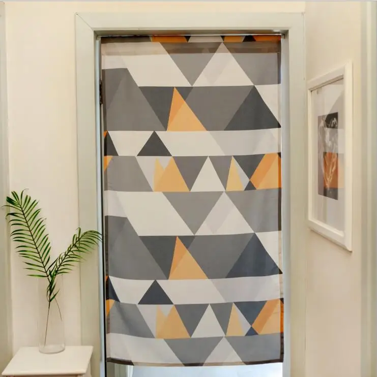 Printed Door Curtain - Fyjafon Half Tube Curtain for Doorway and Kitchen - Home Decoration - Available in 60X200cm, 70X200cm, and 80X200cm Sizes image 5