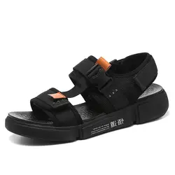 2019 летние сандалии уличная мужская пляжная обувь дышащая мужские спортивные сандалии повседневная обувь качественные сандалии