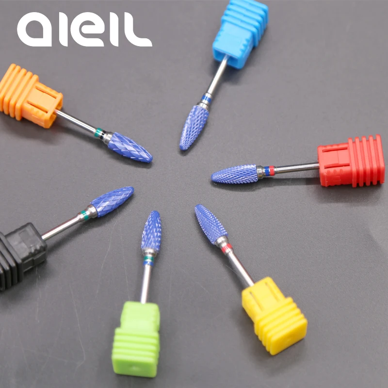 Nail Drill Bits Ceramic Milling Nail Drill Bit Mill Ceramic Milling Cutters For Manicure Machine Electric Manicure Drill Machine (5)