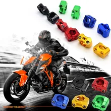 CNC модифицированный Кроссовый регулируемый руль адаптер-зажим мотоцикл 22 мм-28 мм Жир Бар 1-1/" яма велосипед мотоцикл для мотокросса