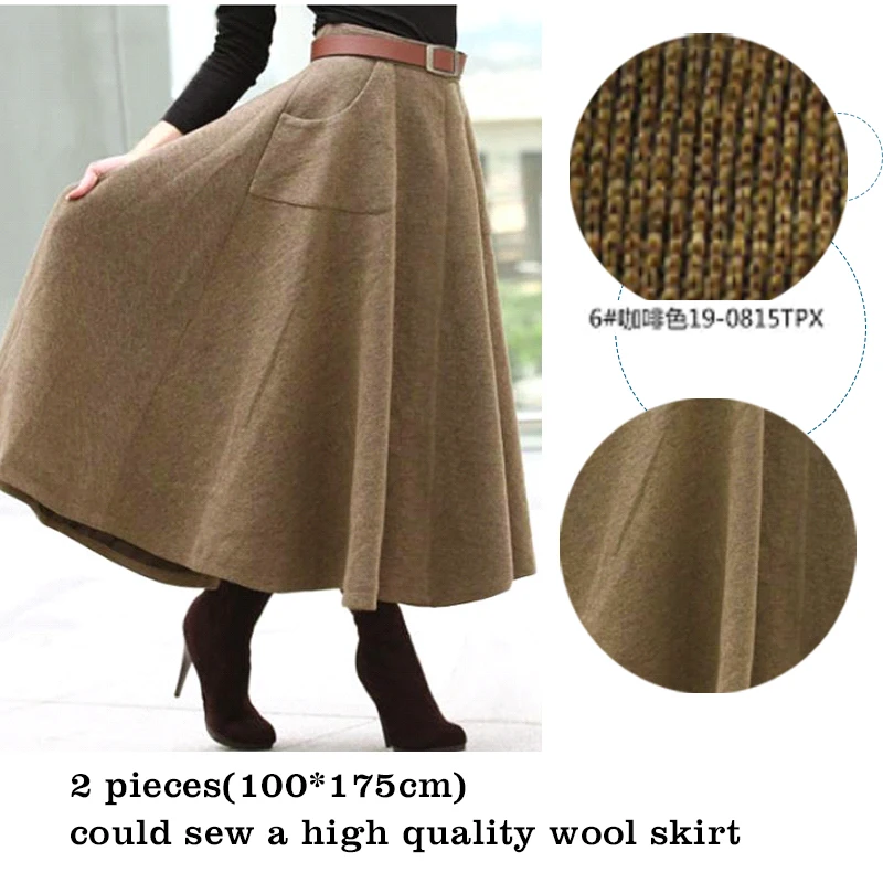 Xineanji плотная шерстяная ткань модный стиль для зимней одежды швейная одежда пэчворк для повседневной носки 50*175 см K302366