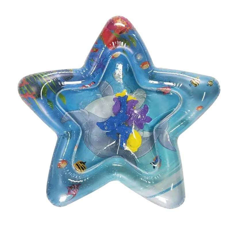 Звезда Форма Надувные Океана животный принт воды игровой коврик охлаждающая подушка склонны Pad