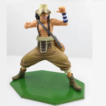 

24cm Sailing Again Usopp 2 Years Latter Bow Holder Model Anime Action Figure ONE PIECE Collection Kids Gift Decoration Doll