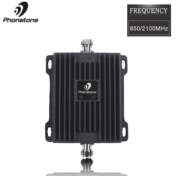 

Cellular Signal Booster Dual Band Repeater GSM Repeater 850MHz 3G Repeater 2100MHz 65dB Mobile Network Signal Booster Amplifier