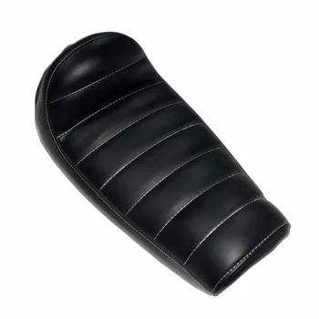 

Rear Passenger Cushion Cups Pillion Black Leather Seat For Harley Dyna Sportster XL 883 1200 2004-UP