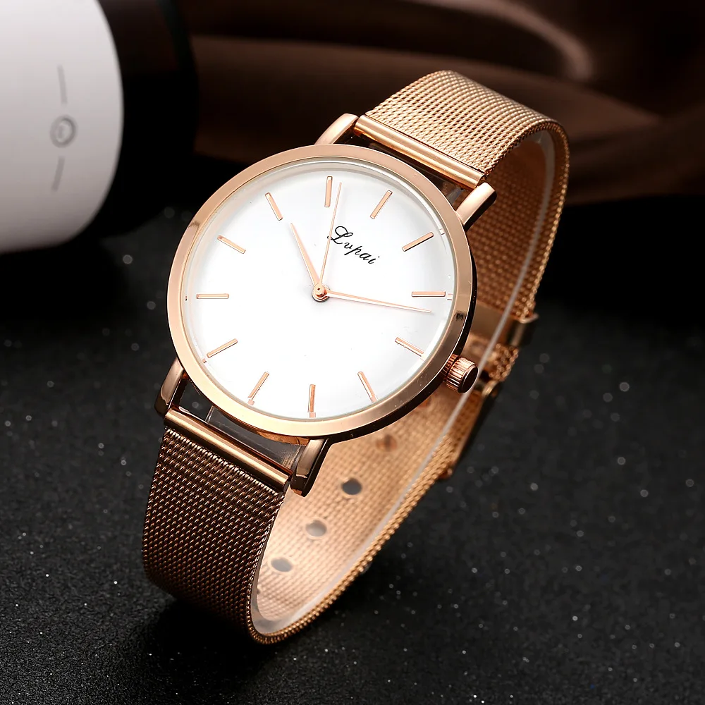 

Fashion Unisex Montre Femme Reloj Mujer Leather Stainless Men's Watch Wholesale Quartz Wrist Watches Women Hot Fast Shipping