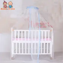 3 цвета Новый Главная Детская кровать москитная сетка милый ребенок принцесса навес Сетки для колыбелей купол кровать москитная сетка для