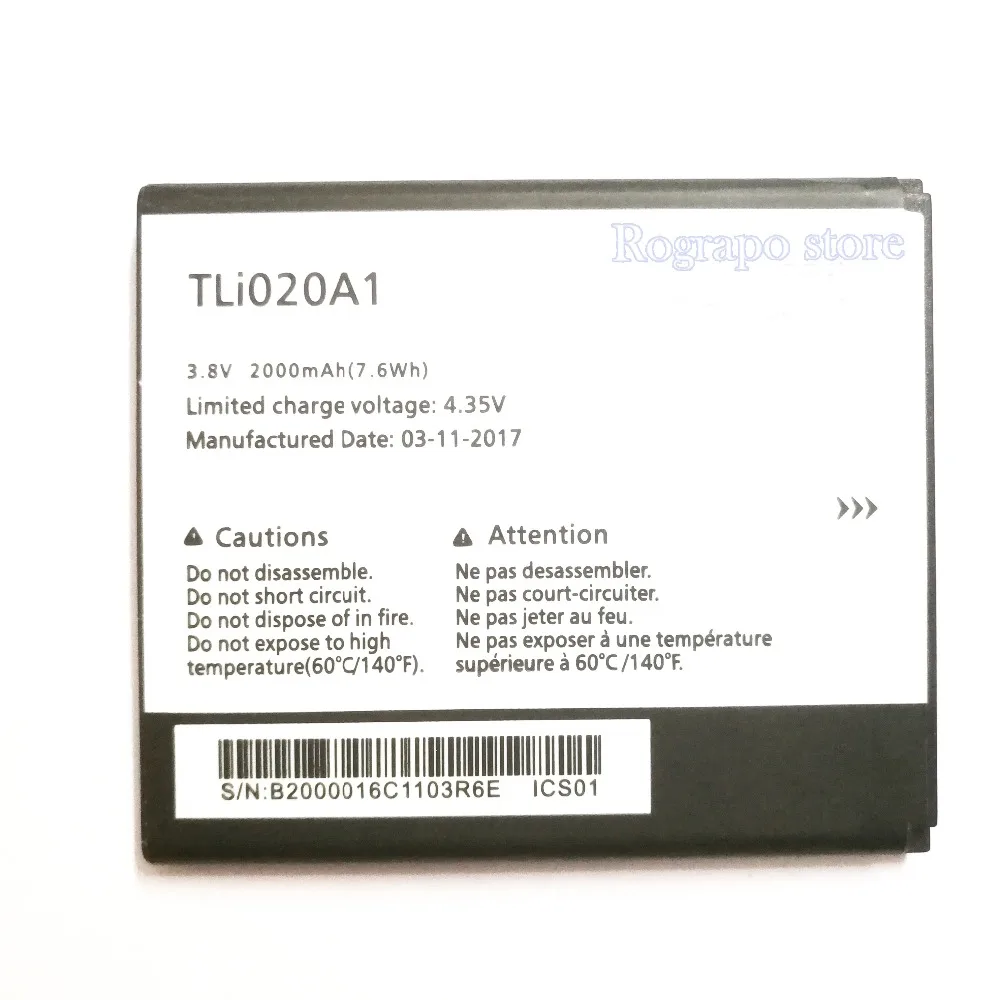 

TLi020A1 Battery For Alcatel One Touch Pop 3 (5) 4G 5 Dual Sim OT 5065D 5065A 5065X 5065W 5065J 5065T Phone Batterie Bateria