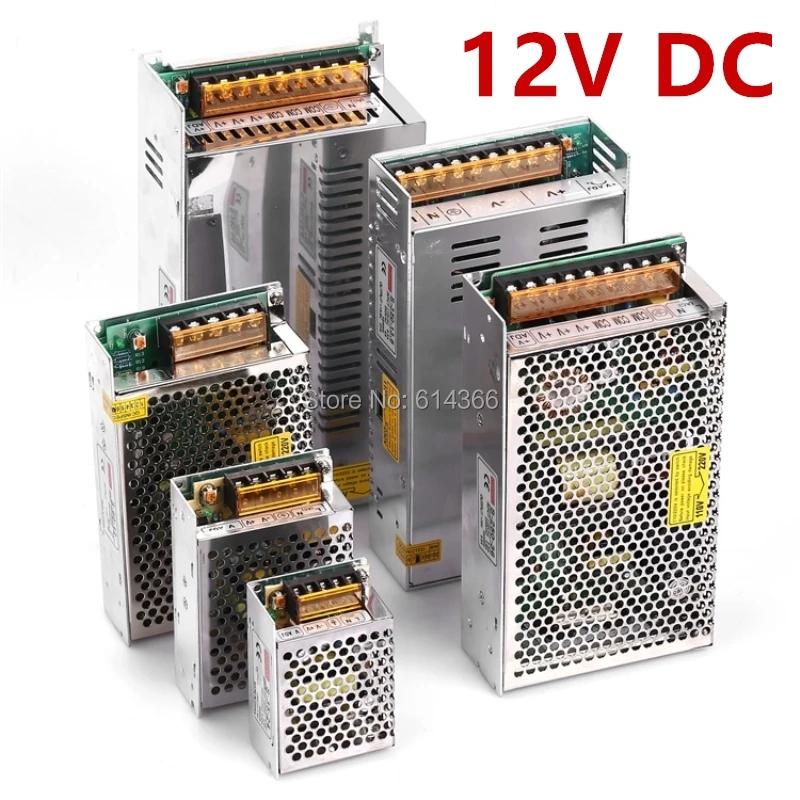 

NEW DC12V 2A 3A 4A 5A 6.3A 8.3A 10A 12.5A 16.5A 20A 29A 40A 50A Power Supply LED Driver Power Adapter For LED Strip light
