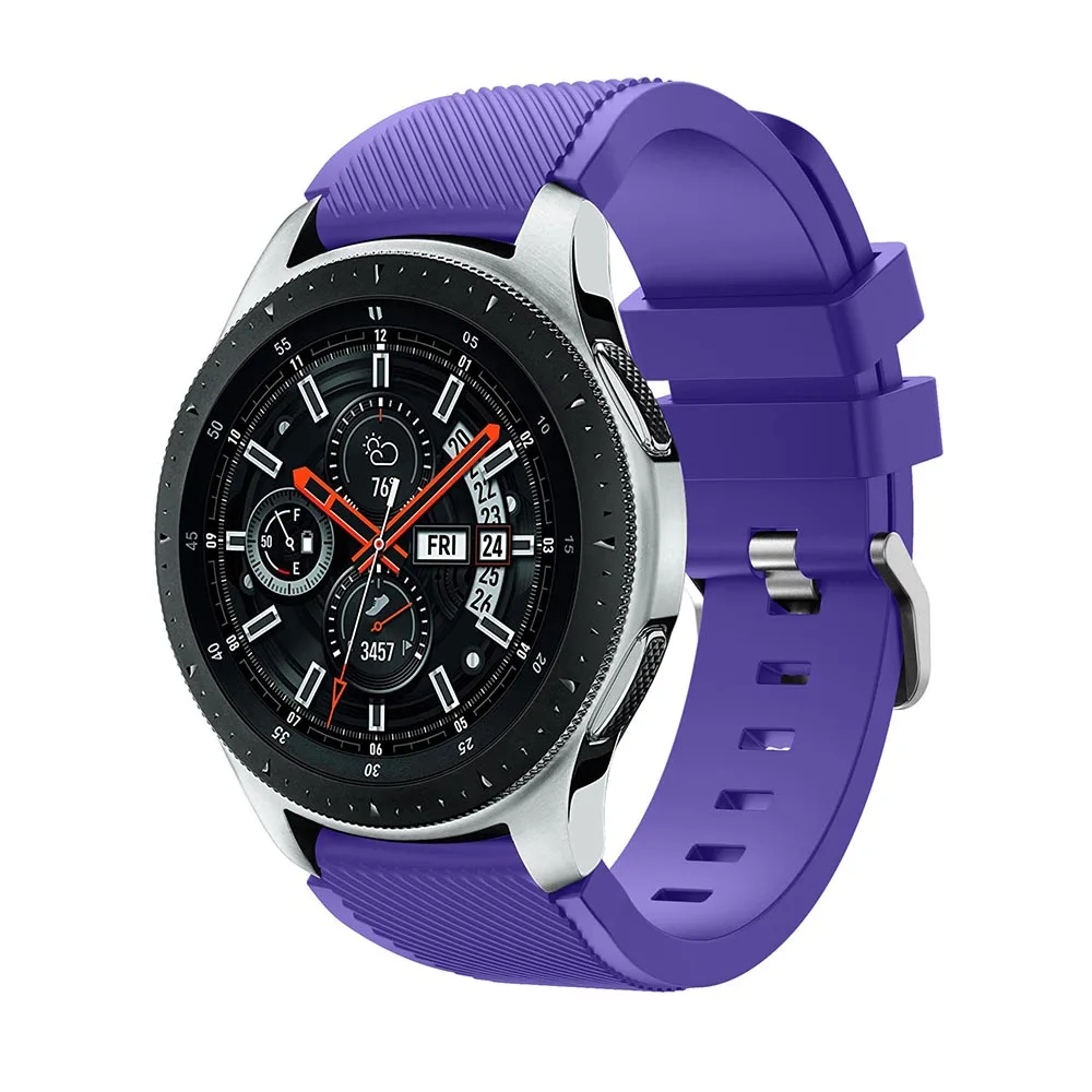 46 мм Gear S3 Frontier/классический браслет ремешок для Samsung Galaxy Replacemet 22/46 Huami Amazfit Stratos 2