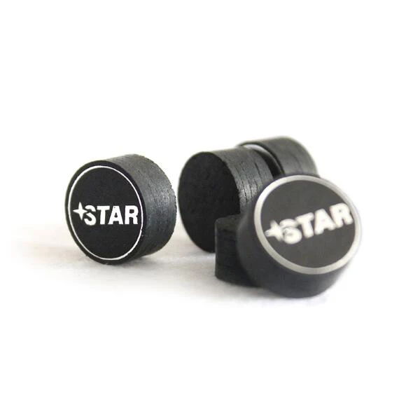

STAR Pool Cue Tips 3 Pieces Billiard Accessories Pool Tips Professional Billiard Tips Stick Kit Tip 6 Layers of Genuine Leather