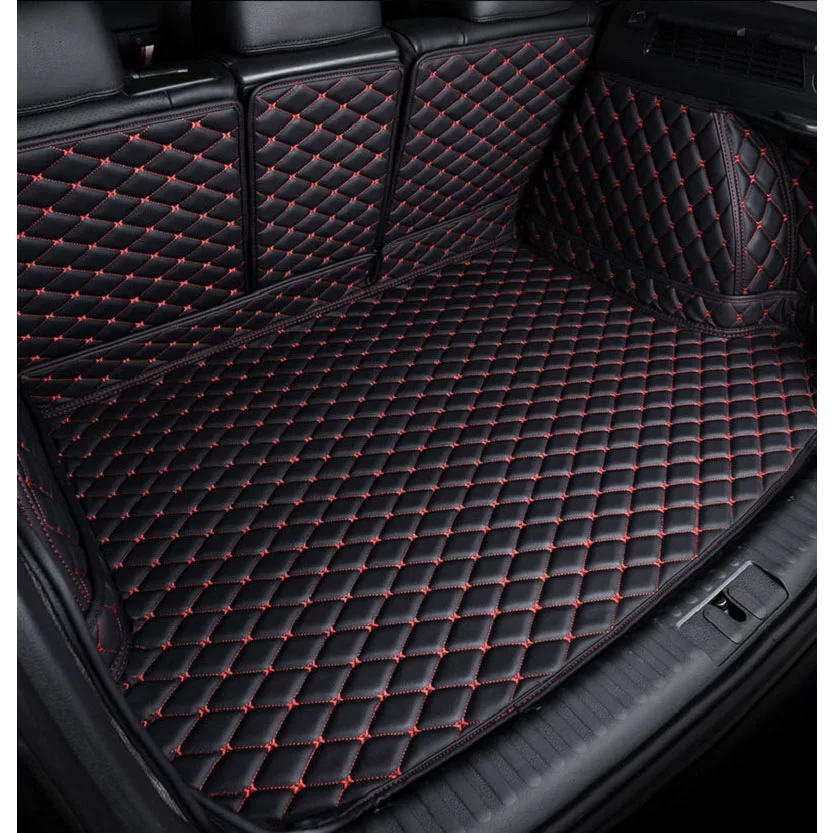

Custom-Made Car Trunk Mat for hyundai creta elantra tucson sonata ix25 avante solaris Car-Styling Accessories Carpet Trunk Mat
