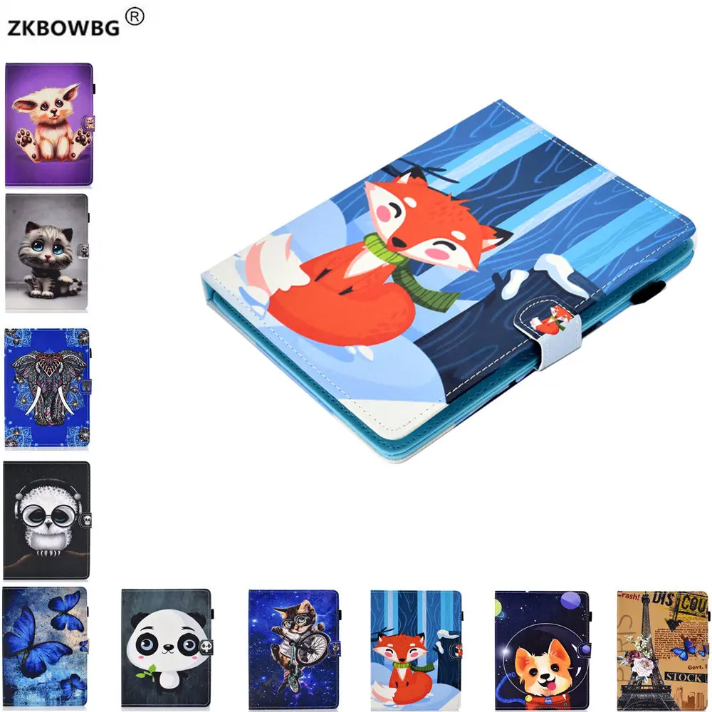 

8 Inch Universal PU Leather Cartoon Case Cover for Sony Xperia Z3 Tablet Compact 8'' For Ipad Mini 1 2 3 4 5 7.9'' Tablet Sleeve