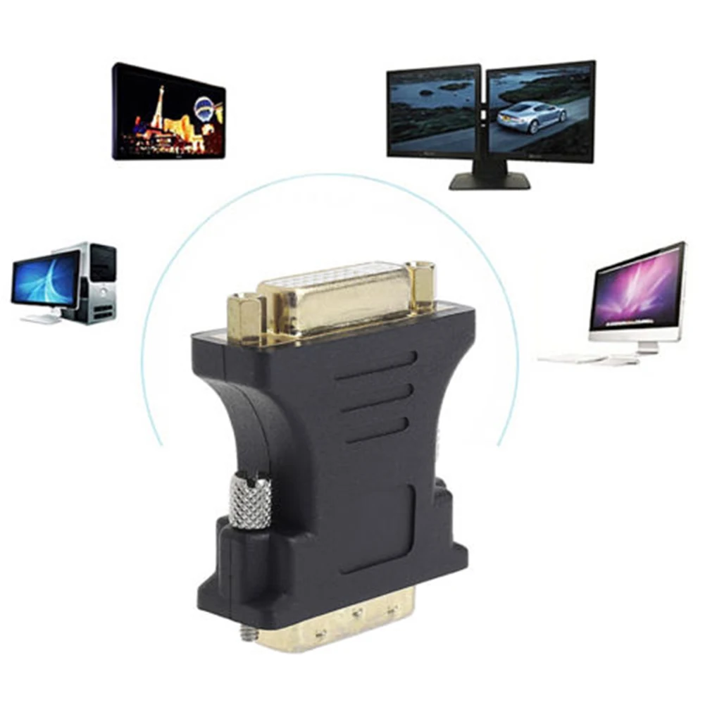 1 шт. DVI D 24 + штекер в I 5 контактный разъем адаптера DVI| |