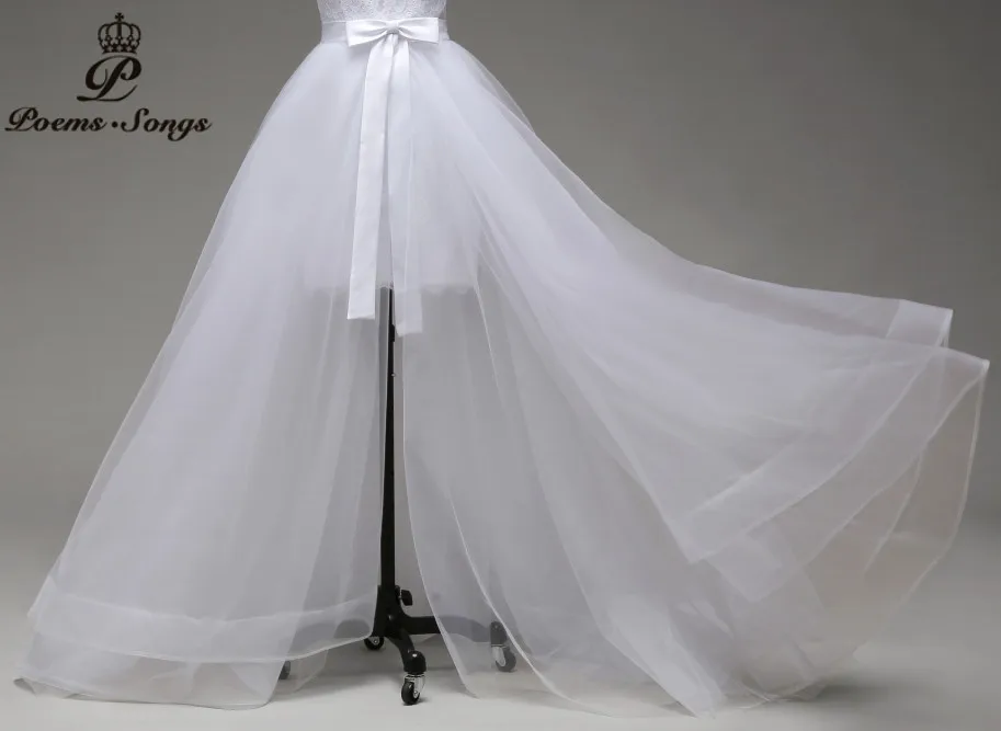 Poemsongs – Robe De Mariée De Haute Qualité, Avec Traîne Détachable