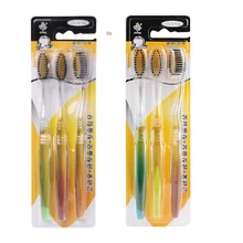 3 шт./лот Nano профессиональная зубная щетка для взрослых заботится о ваших зубах