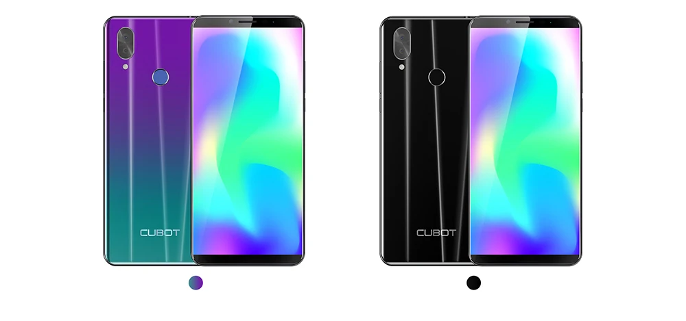 Cubot X19 смартфон Helio P23 Восьмиядерный 5,9" 2160*1080 FHD+ дисплей 4000 мАч 4 Гб+ 64 Гб Face ID type-C сумеречный градиент цвета Телефон