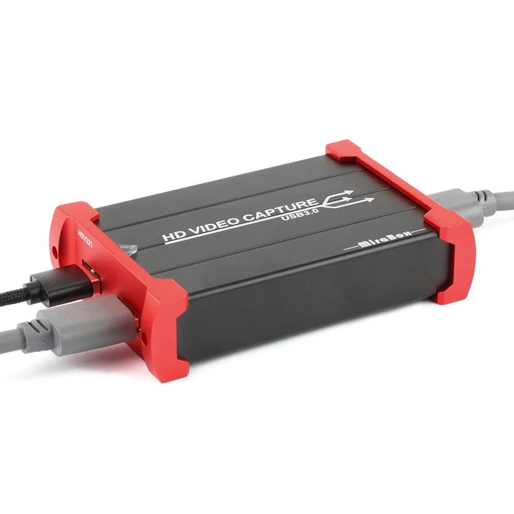 

MiraBox HDMI Game Capture Kit USB3.0 with Loop-out Support 1080P Low Latency Windows 10 Linux YouTube OBS Twitch for ps4 Stream