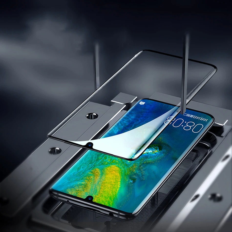 3D-Curvo-Vetro-Temperato-per-Huawei-Compagno-di-20-Pro-Pellicola-di-Telefono-per-Compagno-di (2)