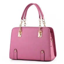 Fashion PU Women Handbag Metal Chain Shoulder Bag Coral Pink Tote Clutch Crossbody Messenger Zipper Fashion PU Women Handbag Metal Chain Shoulder Bag Coral Pink Tote Clutch Crossbody Messenger Zipper