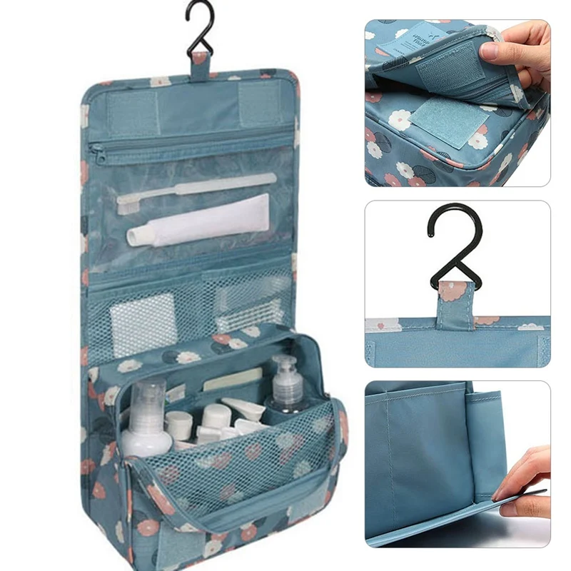 Aliexpress.com : Buy Portable Folding Women Hanging Toiletry Bag ...