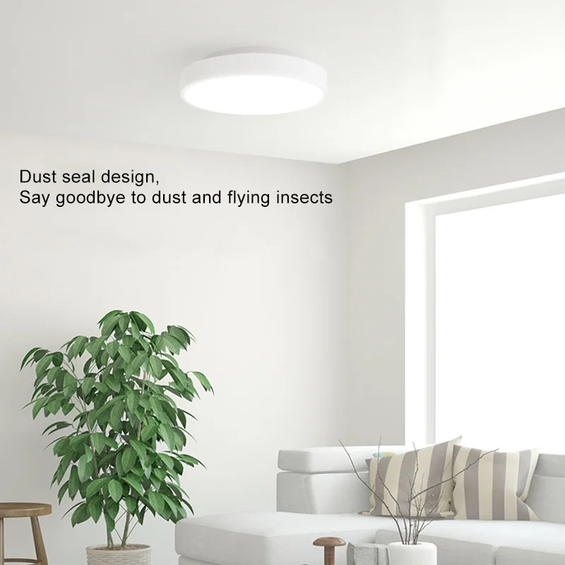 

Smart Ceiling Light Lamp Remote APP WIFI Bluetooth Control Smart LED IP60 Dustproof Light JDH99
