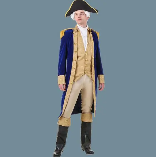 2016 Hot george washington costume american captain