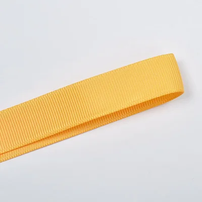 Elegant Yellow Gold Grosgrain Ribbon – 100 Yards for Gift Wrapping & Party Decorations