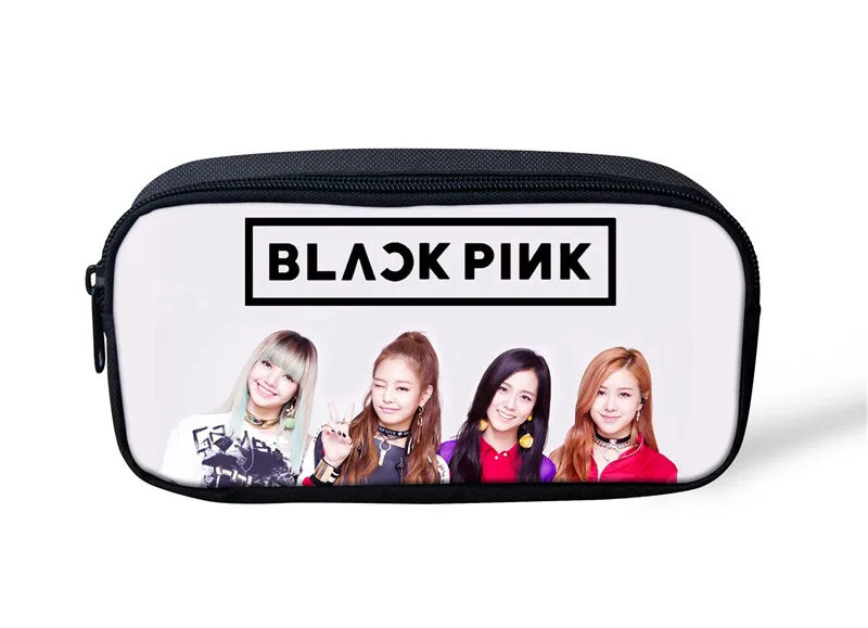 As Pictures ThiKin K POP черные розовые школьные рюкзаки для девочек знаменитая звезда Детский рюкзак подростковые детские сумки школьный рюкзак - Цвет: As Pictures