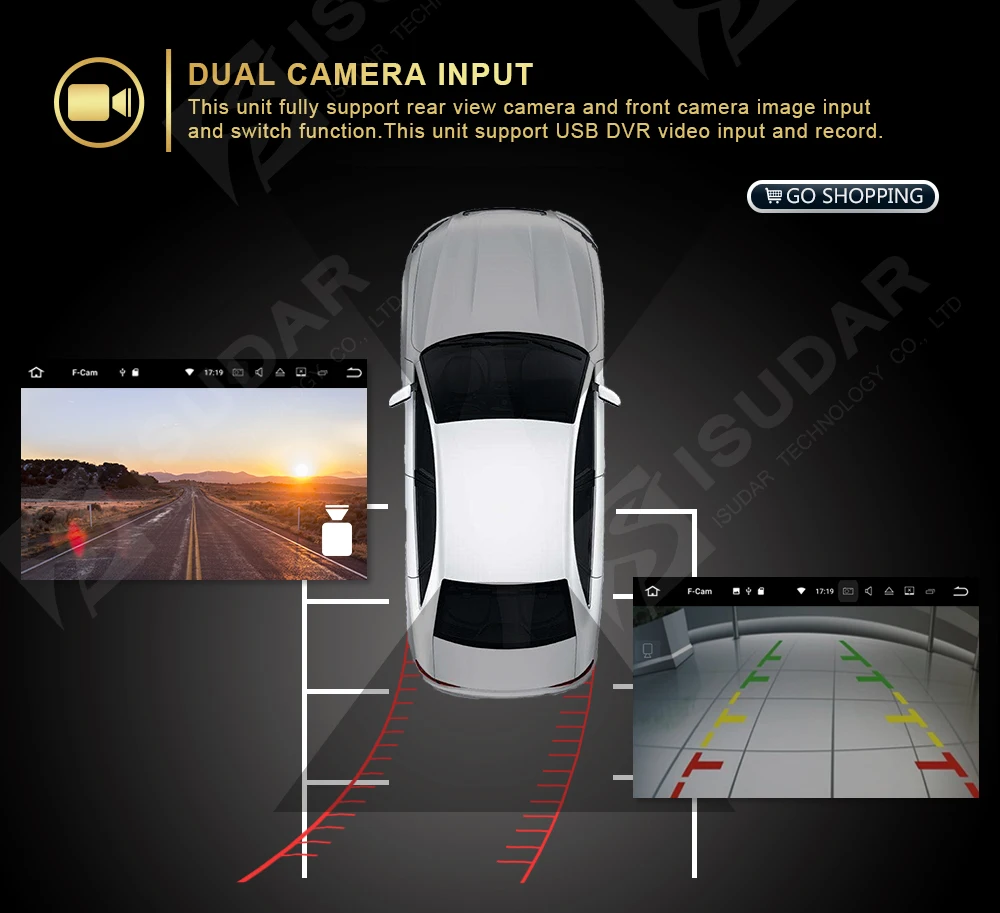 Excellent Isudar Car Multimedia Player dvd automotivo Android 8.0 For Mercedes/Benz/W211/E200/E220/E300 GPS Radio Bluetooth USB DVR DAB 19