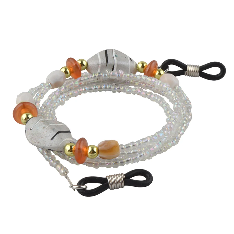 20pcs Little clear beads Glasses cord lanyard sunglasses neck cord