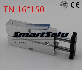 

Free Shipping TN 16*150 High Quality TN Series 16mm Bore 150mm Stroke Dual Action Aluminum Alloy Cylinder