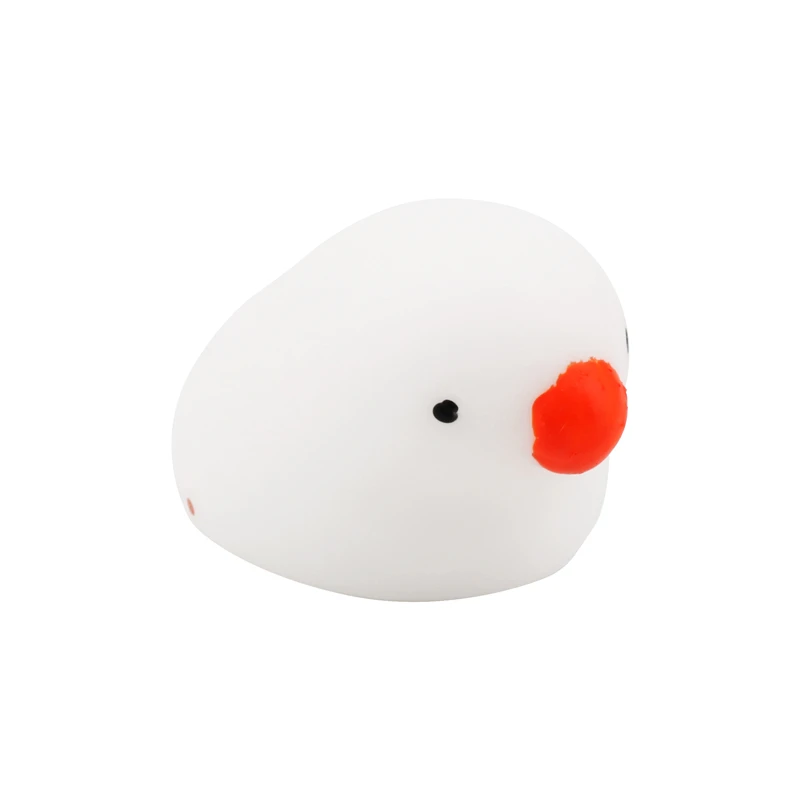 Мягкая игрушка милое животное антистрессовый мяч декомпрессионный липкий устраняет домашних животных Забавный подарок для снятия стресса для детей и взрослых игрушки - Цвет: White pigeon