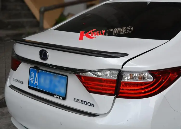 Carbon fiber CAR REAR WING TRUNK LIP SPOILER FOR Lexus ES ES250 ES300