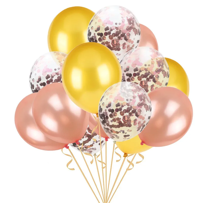 12-inch-Transparent-Latex-Balloon-Gold-Rose-Gold-Confetti-Debris-Balloon-Wedding-Party-Holiday-Decoration-Events(2)