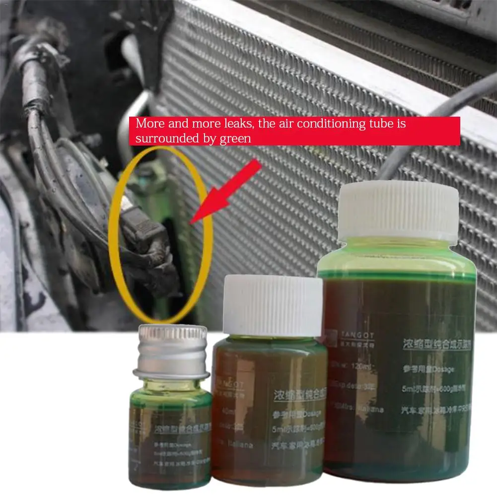 

Automobile Fluorescent Leak Detection Tool Auto Air Conditioning R134a Refrigerant Gas A/C Leak Test Detector Fluorescent Agent