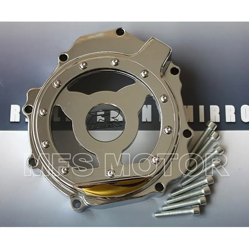 

motorcycle motor parts Engine Stator cover see through For Suzuki  GSXR 1000 2005 2006 2007 2008 CHROME