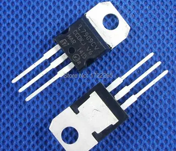 

FREE SHIPPING 100PCS L7909CV L7909 LM7909 7909 MC7909 -9V TO220 TO-220 Voltage Regulator Transistor Power Supply