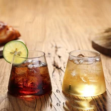 Стеклянная чашка посуда для вина термостойкая шампанское виски кофе дома прозрачная кружка