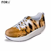 FORUDESIGNS/ г., модная женская обувь леопардовой расцветки, визуально увеличивающая рост женская обувь на плоской платформе для похудения, zapatos