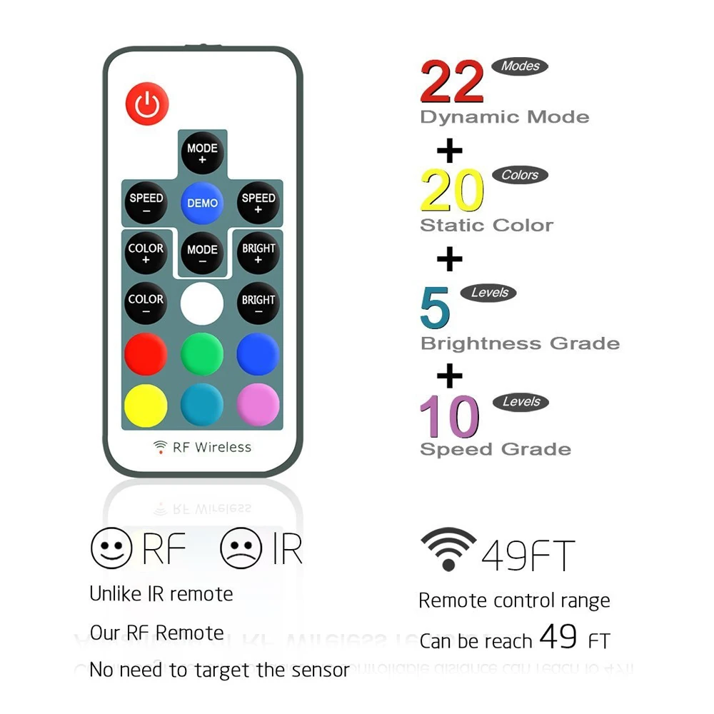 Светодиодный светильник для шкафа s 5050 SMD rgb гибкий светодиодный с датчиком
