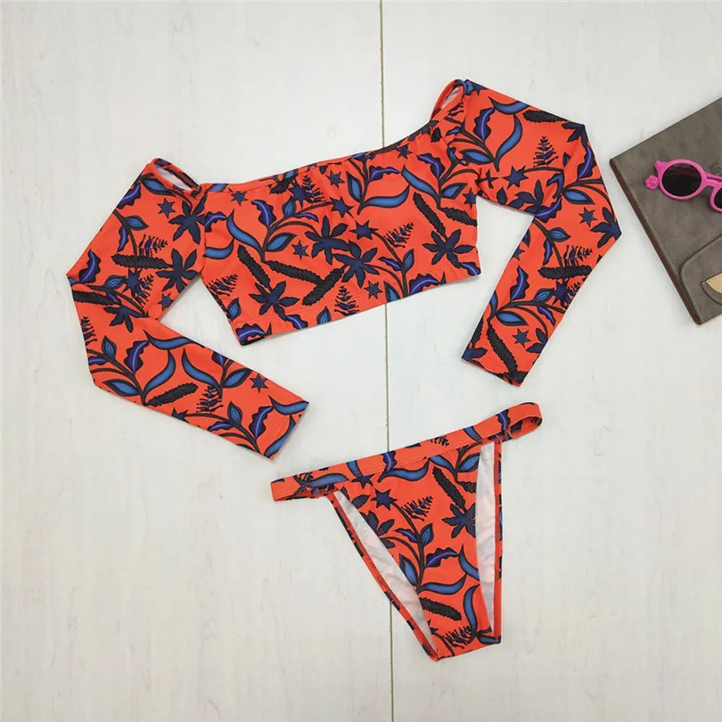 New 2019 Summer Women Casual Swimsuit Swimming Tankini Padded Swimsuit Monokini Push Up Bikini Sets Swimwear biquini #E11 (13)